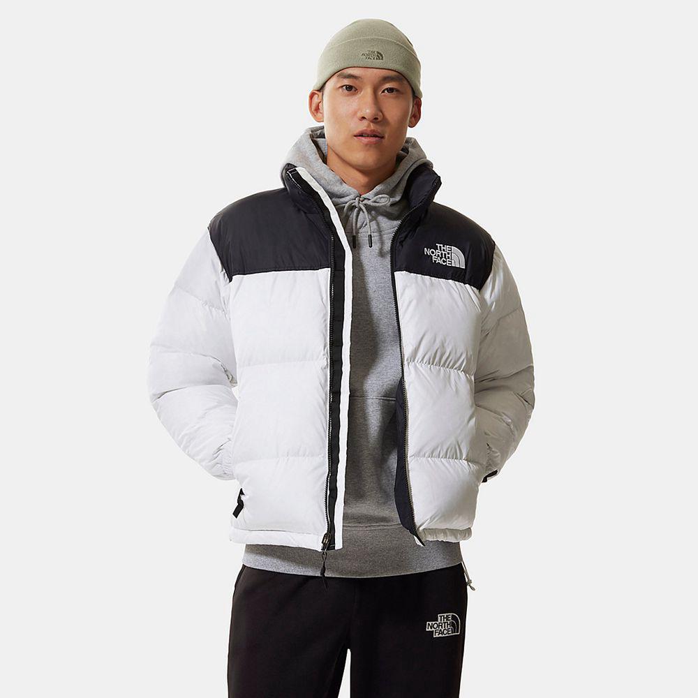 The North Face 1996 Retro Packable Ανδρικα Μπουφάν Nuptse - Ασπρα (TKEM20795)